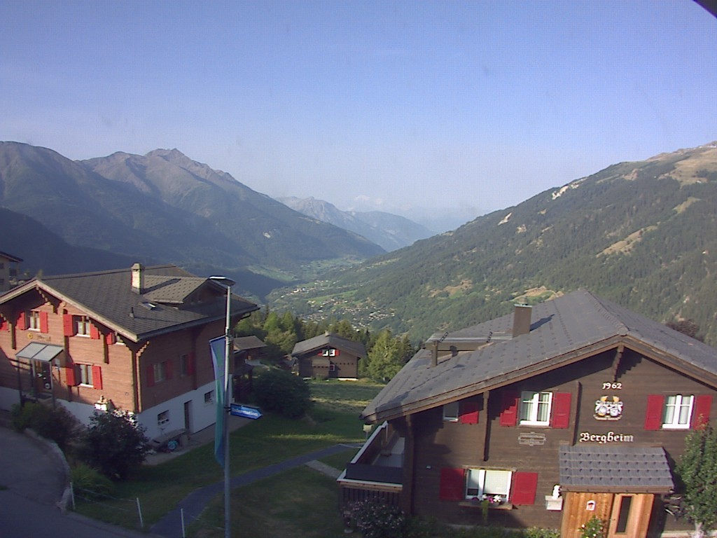 Archived image Webcam Bellwald, tourism association "Bellwald TOurismus"