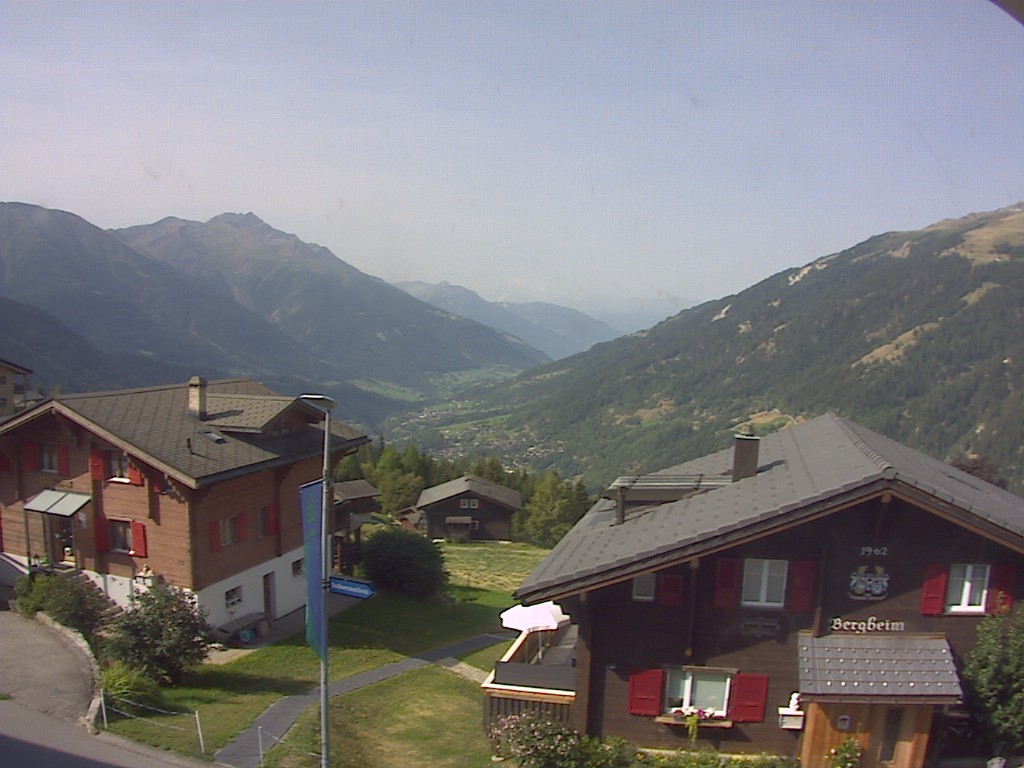 Archived image Webcam Bellwald, tourism association "Bellwald TOurismus"