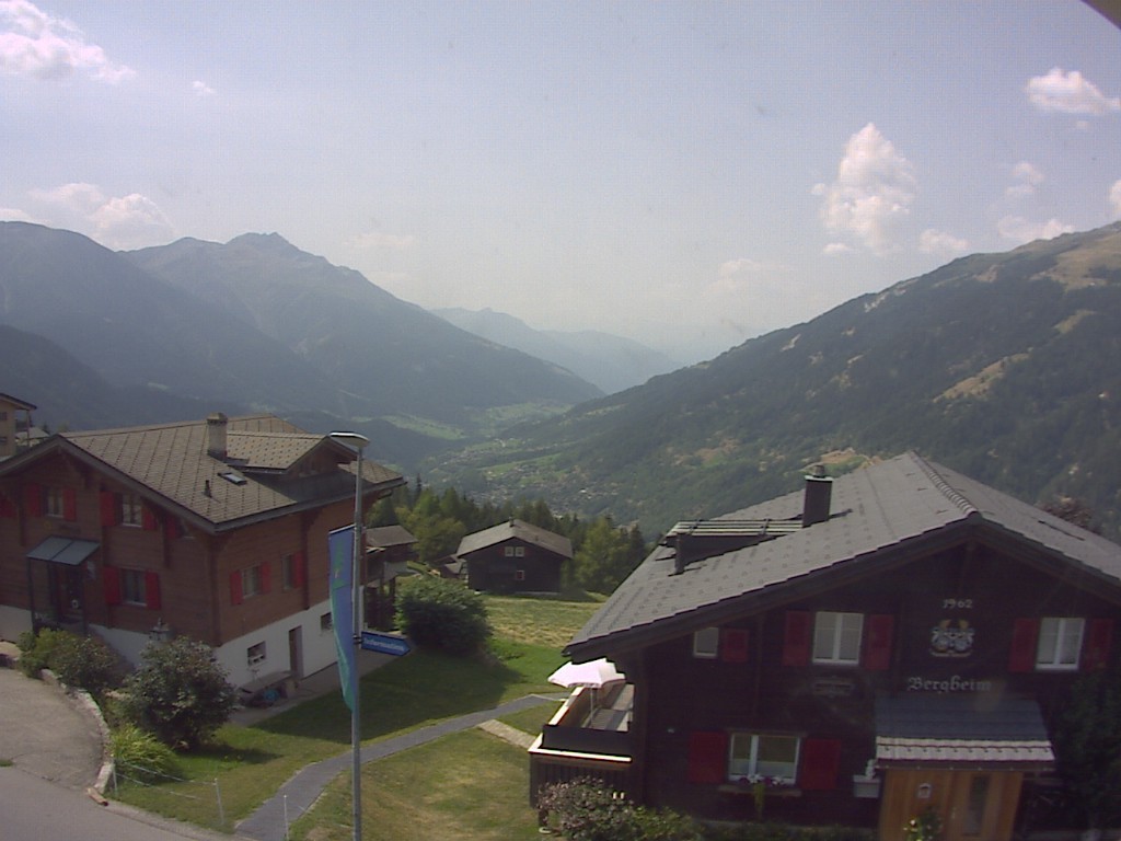 Archived image Webcam Bellwald, tourism association "Bellwald TOurismus"