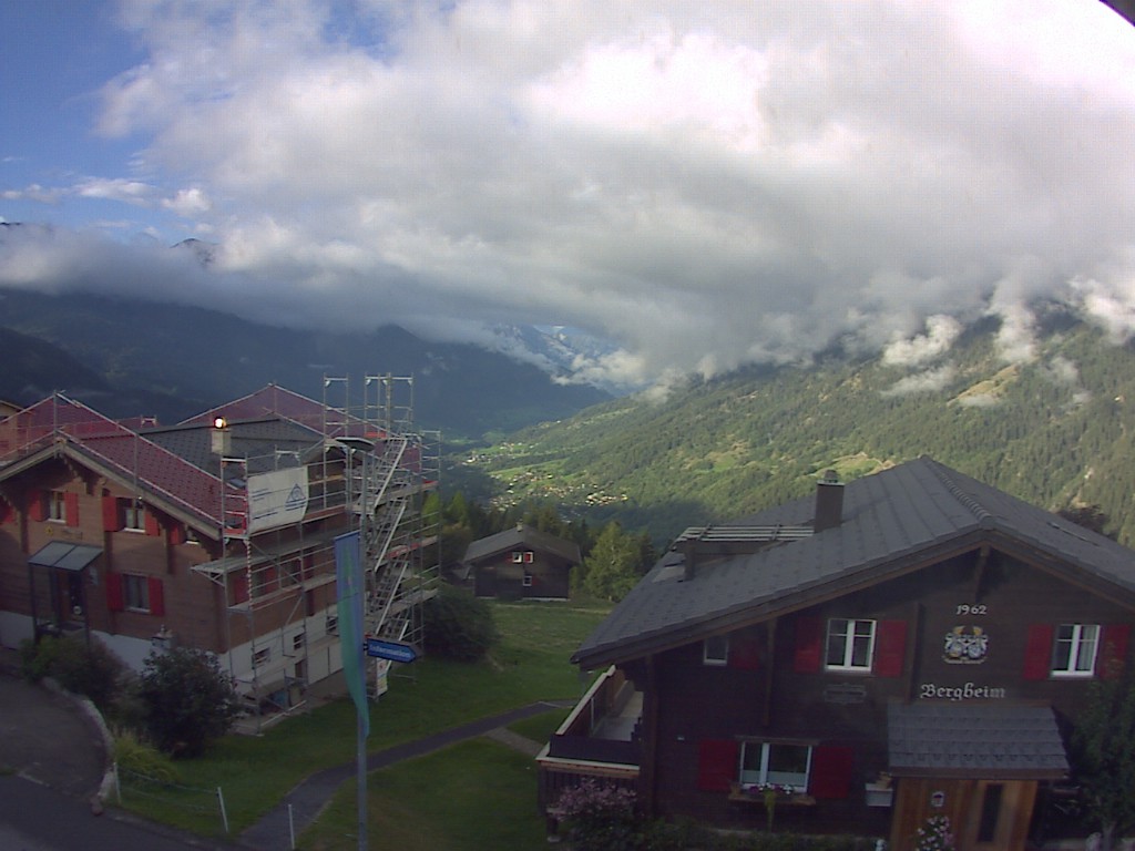 Archived image Webcam Bellwald, tourism association "Bellwald TOurismus"