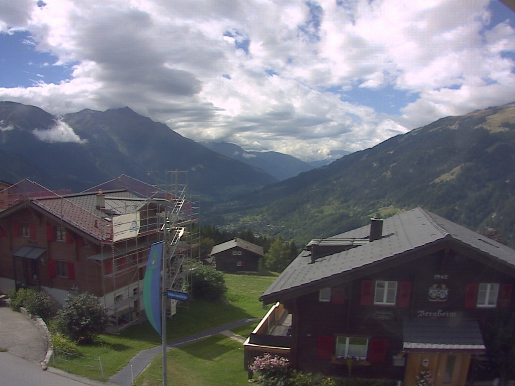 Archived image Webcam Bellwald, tourism association "Bellwald TOurismus"