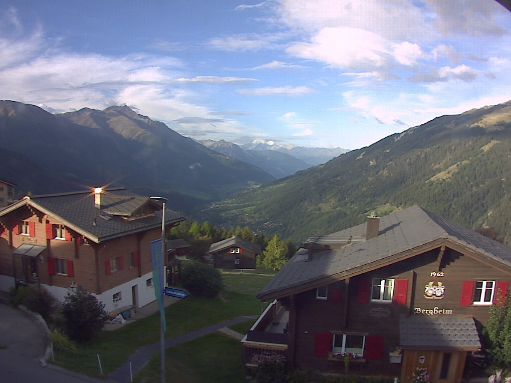 Archived image Webcam Bellwald, tourism association "Bellwald TOurismus"