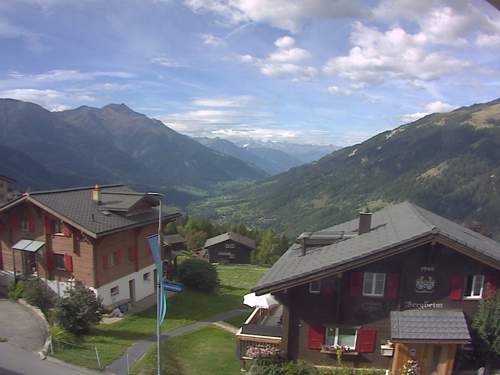 Archived image Webcam Bellwald, tourism association "Bellwald TOurismus"