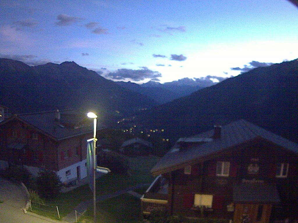 Archived image Webcam Bellwald, tourism association "Bellwald TOurismus"