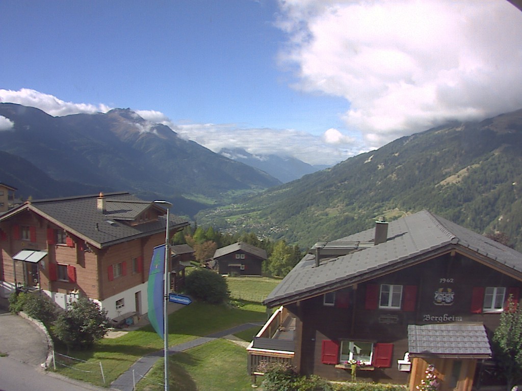 Archived image Webcam Bellwald, tourism association "Bellwald TOurismus"