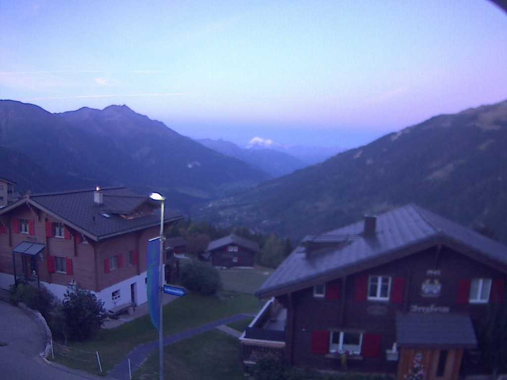 Archived image Webcam Bellwald, tourism association "Bellwald TOurismus"
