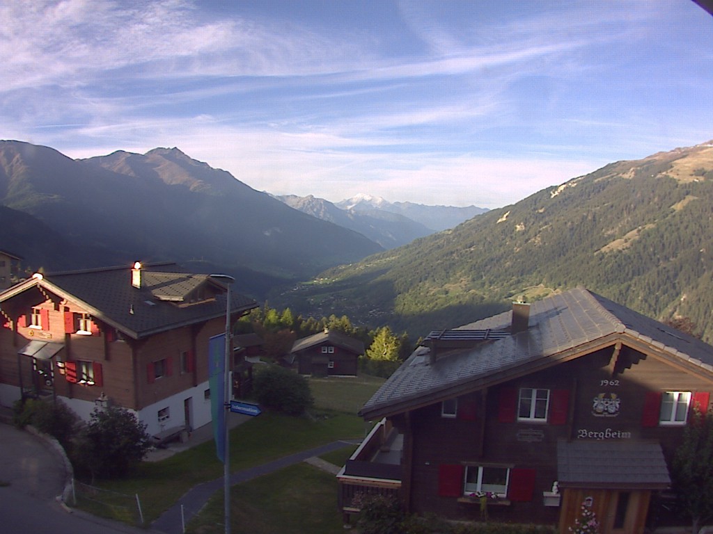 Archived image Webcam Bellwald, tourism association "Bellwald TOurismus"