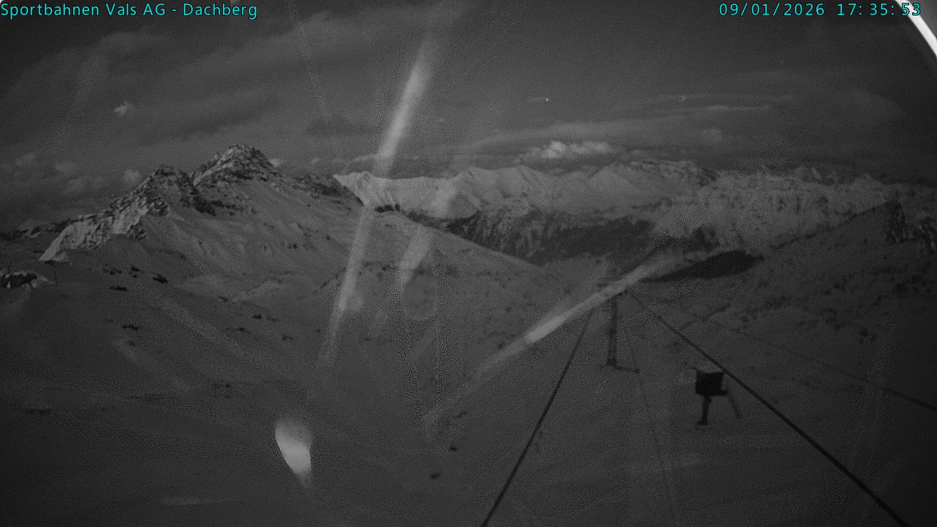 Archiv Foto Webcam Vals 3000: Dachberg