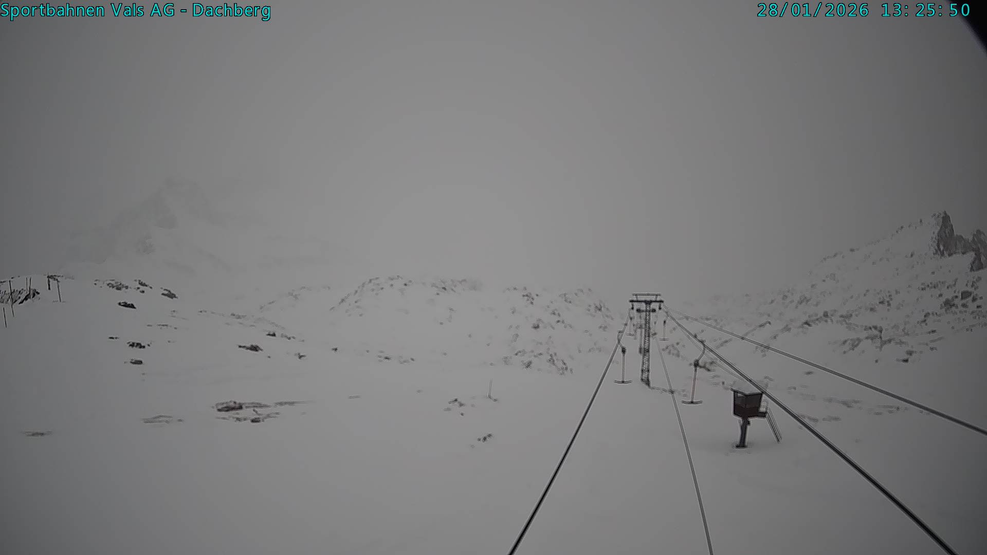 Archived image Webcam Vals 3000: Dachberg