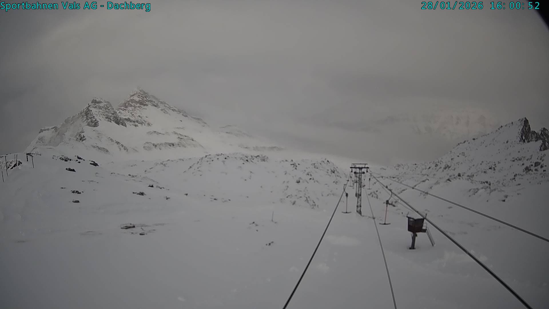 Archived image Webcam Vals 3000: Dachberg