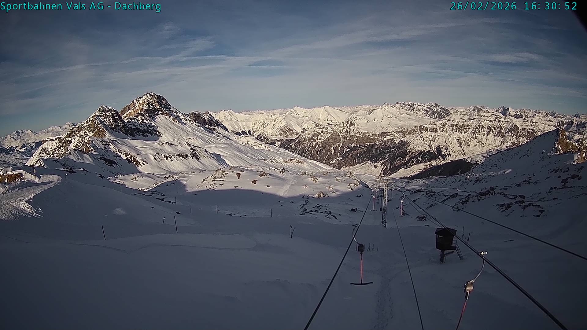 Archived image Webcam Vals 3000: Dachberg