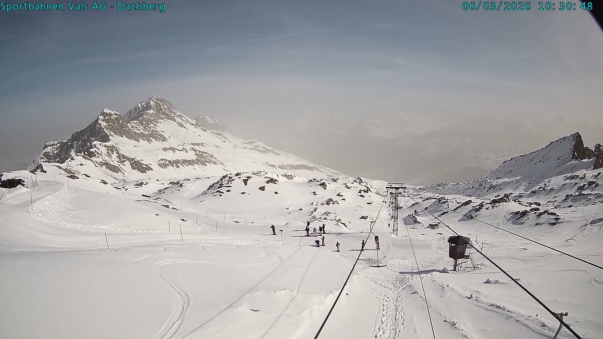 Archiv Foto Webcam Vals 3000: Dachberg