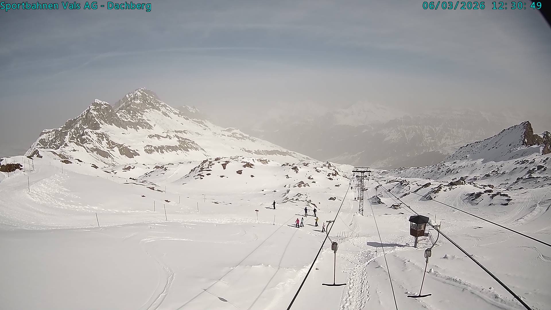 Archiv Foto Webcam Vals 3000: Dachberg