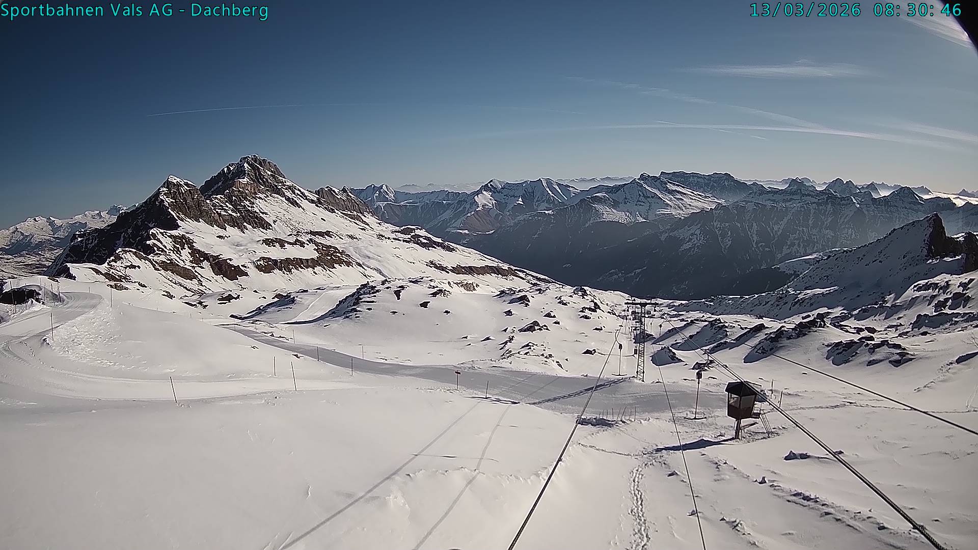 Archived image Webcam Vals 3000: Dachberg