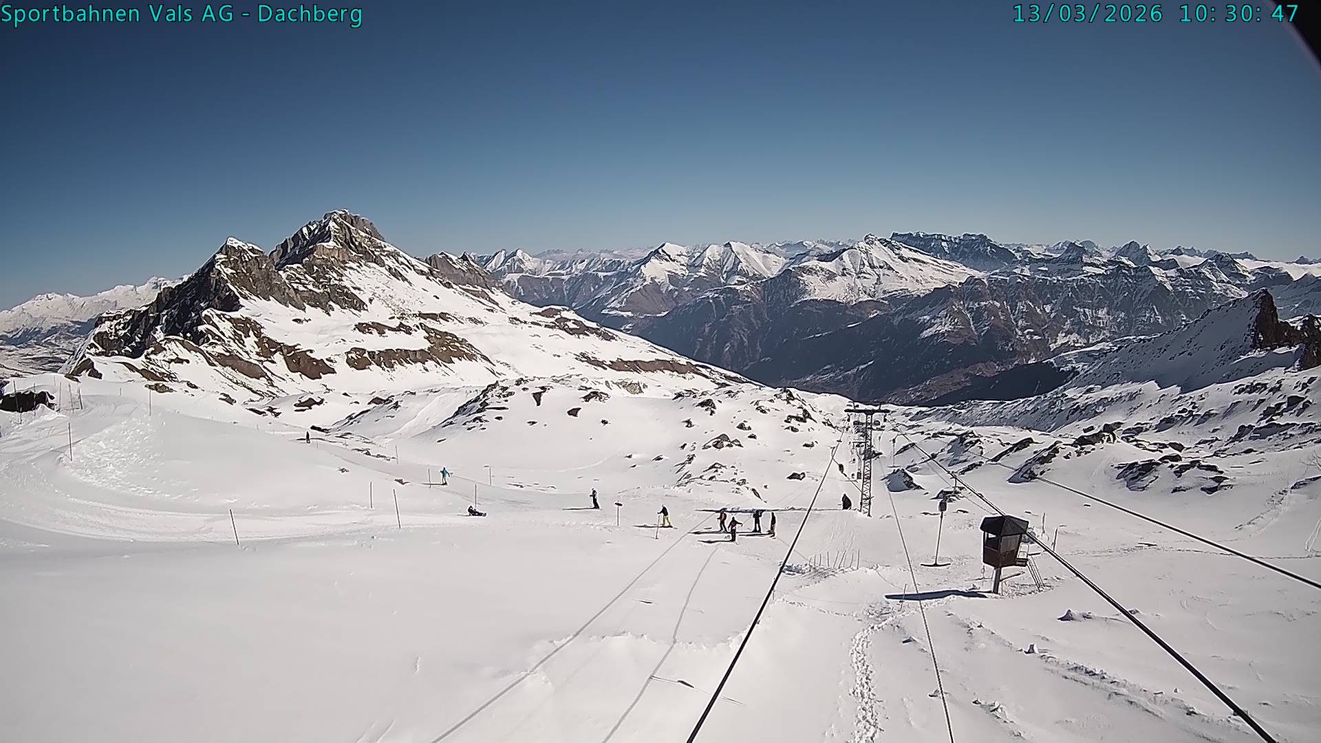 Archived image Webcam Vals 3000: Dachberg