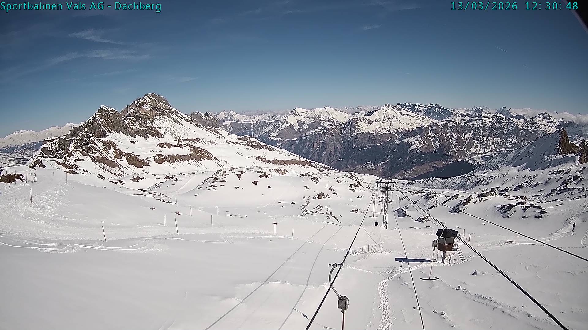 Archived image Webcam Vals 3000: Dachberg