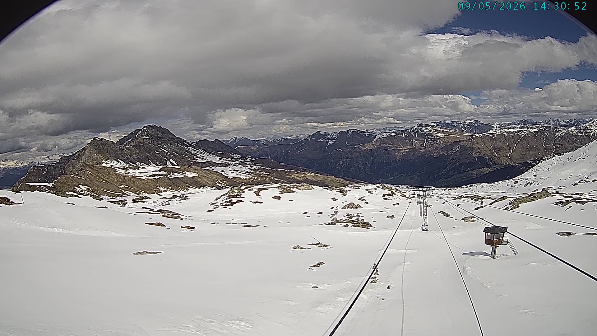Archived image Webcam Vals 3000: Dachberg