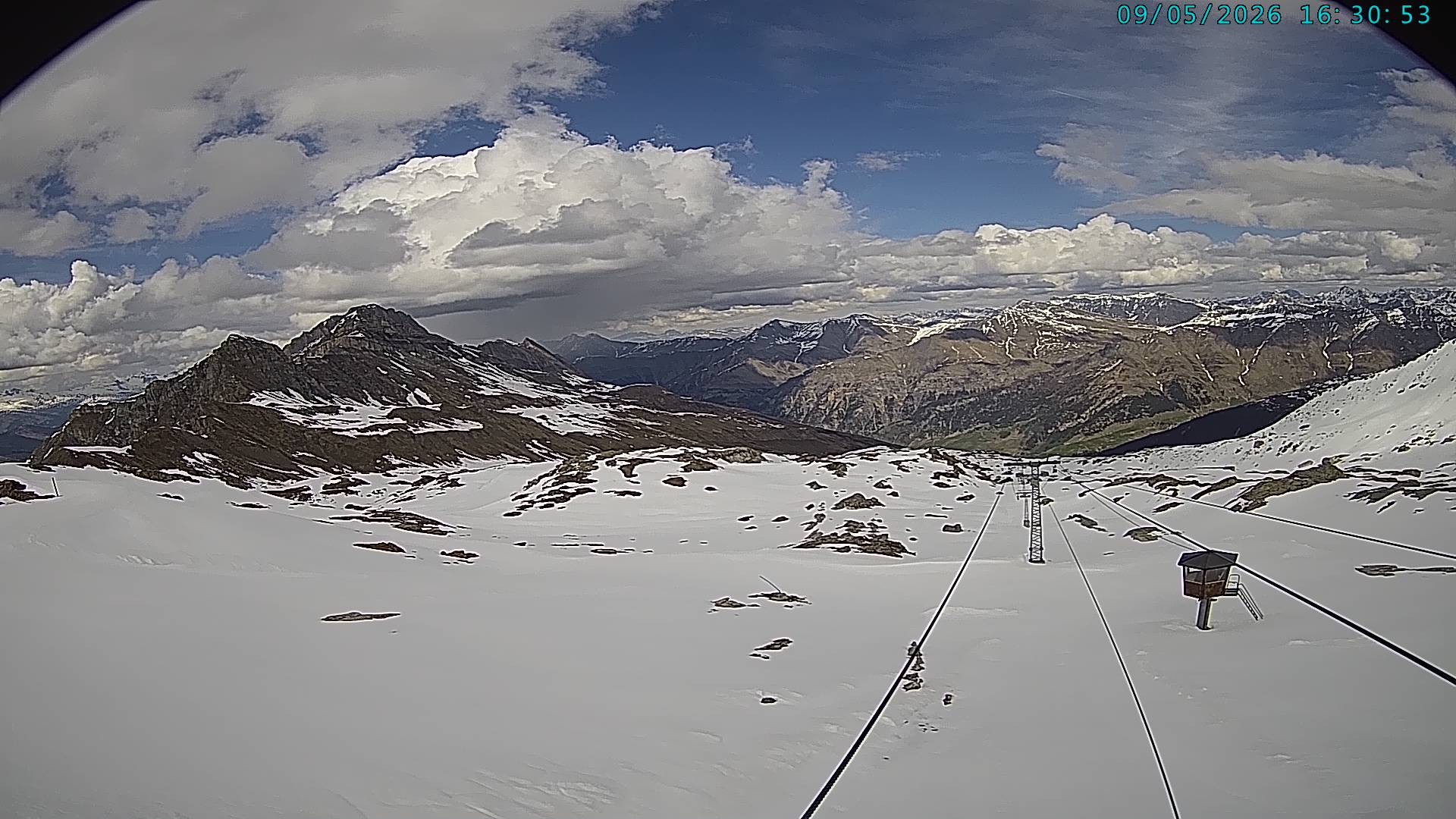 Archiv Foto Webcam Vals 3000: Dachberg