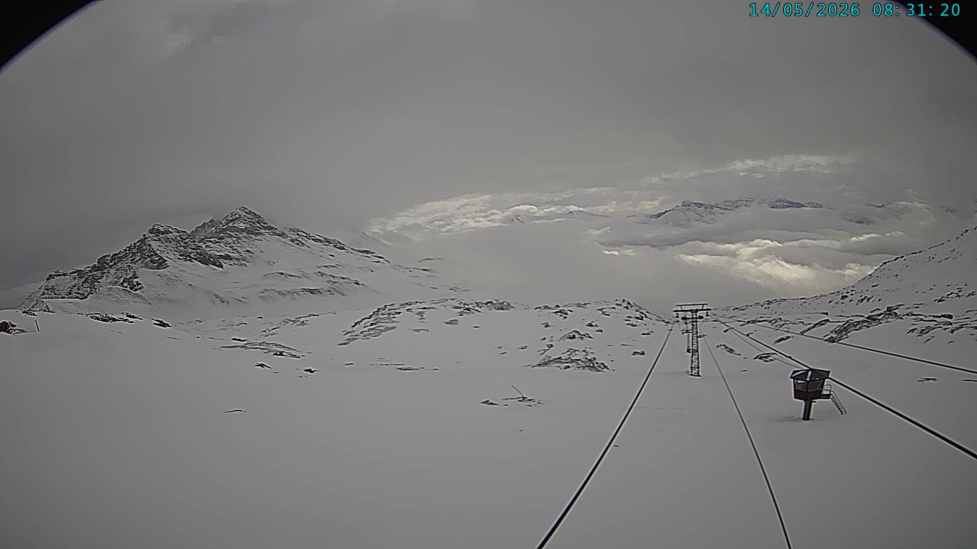 Archiv Foto Webcam Vals 3000: Dachberg
