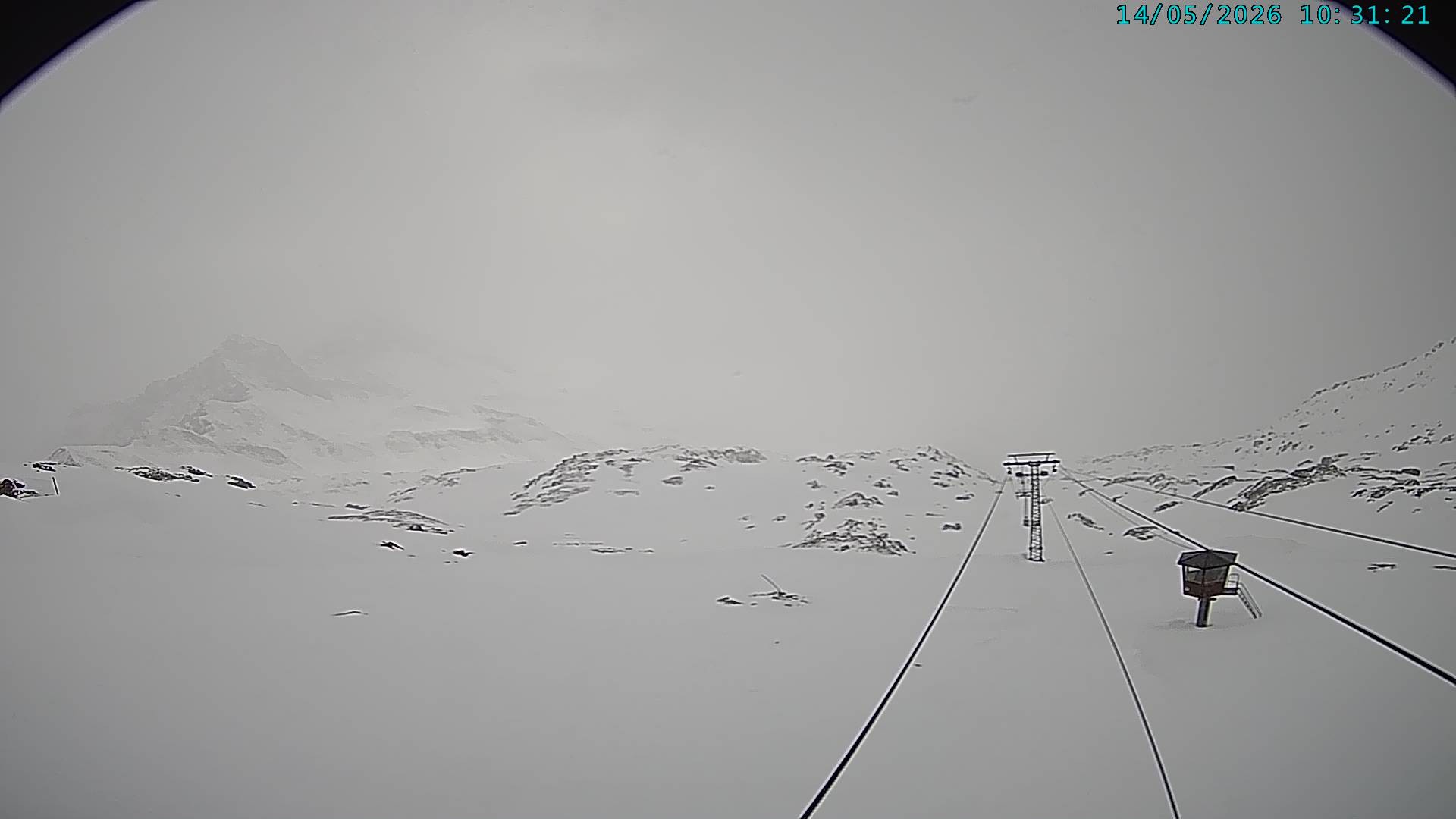 Archiv Foto Webcam Vals 3000: Dachberg