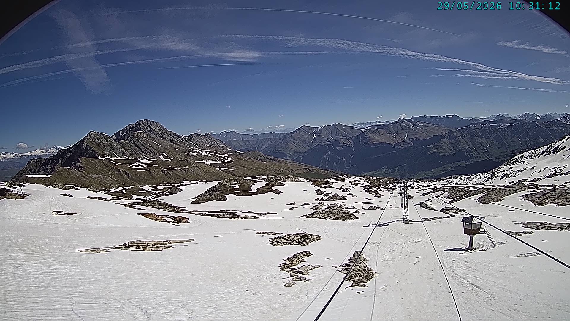 Archiv Foto Webcam Vals 3000: Dachberg