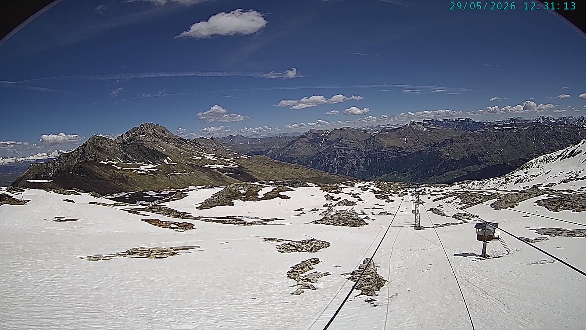 Archiv Foto Webcam Vals 3000: Dachberg