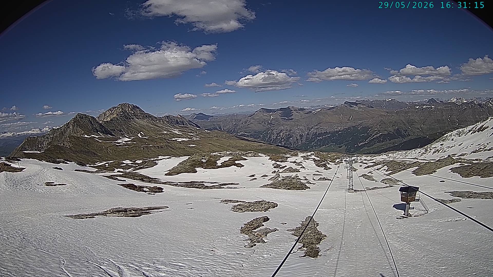 Archiv Foto Webcam Vals 3000: Dachberg