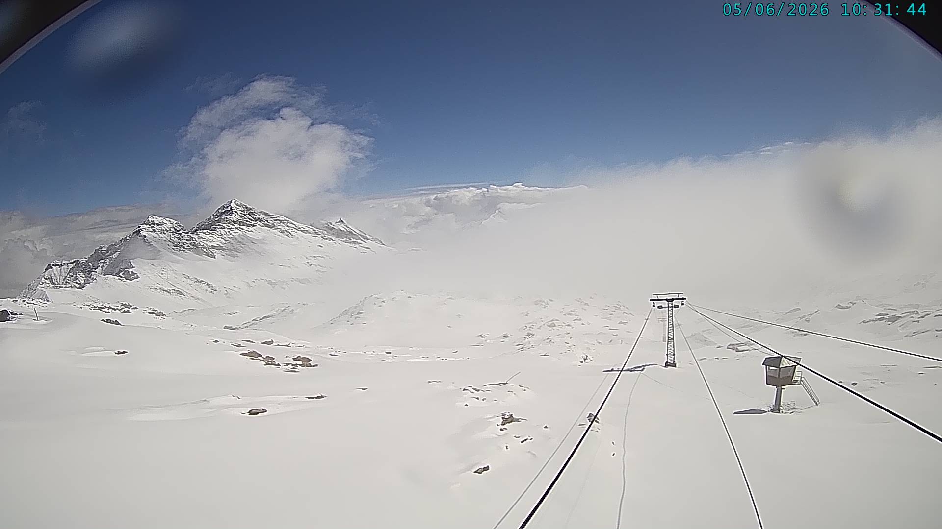 Archiv Foto Webcam Vals 3000: Dachberg
