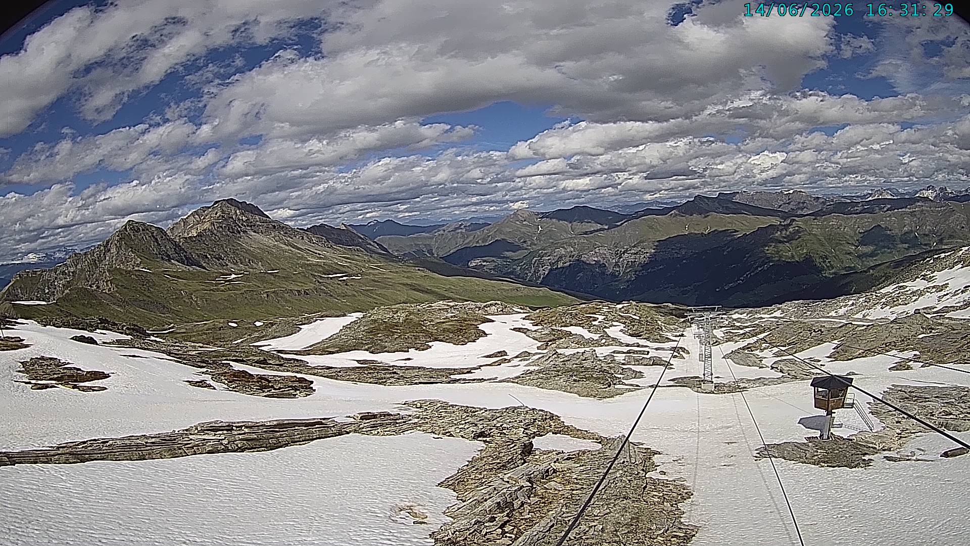 Archiv Foto Webcam Vals 3000: Dachberg