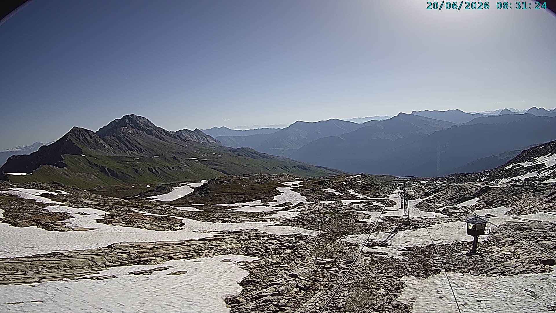 Archived image Webcam Vals 3000: Dachberg