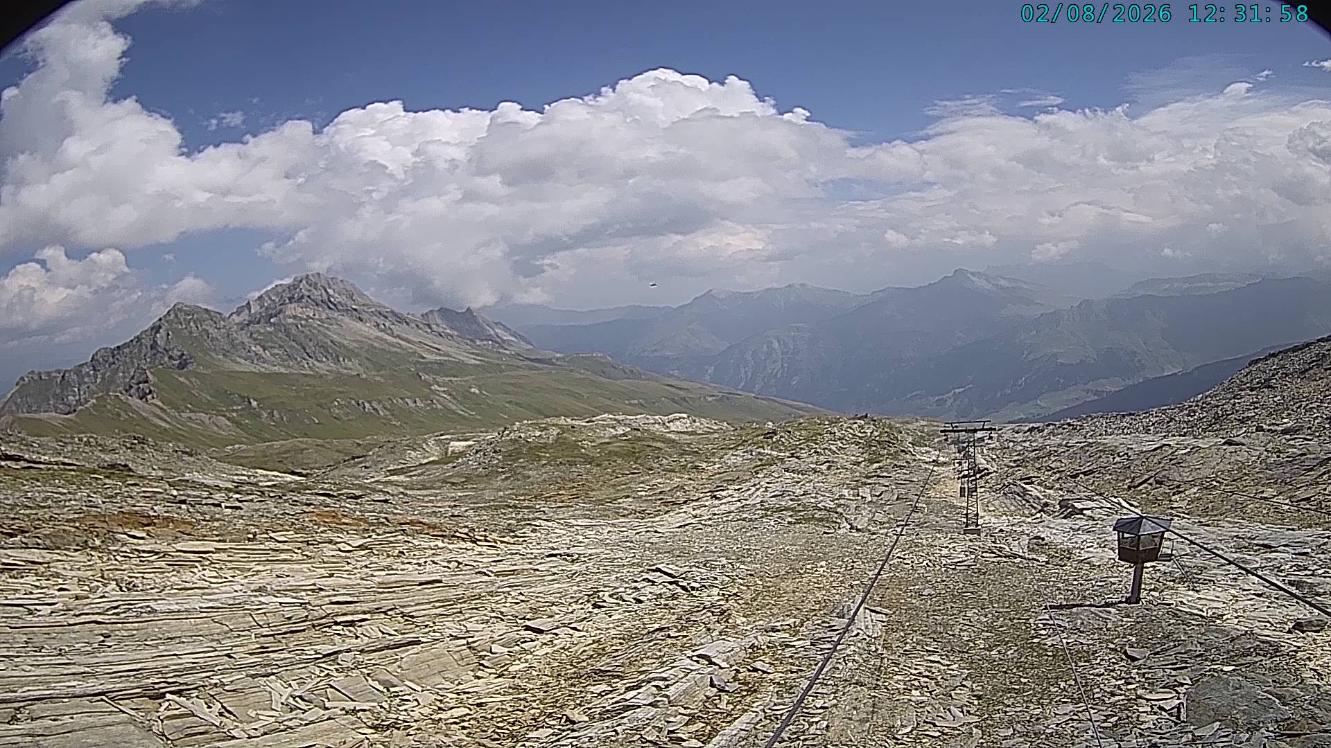 Archiv Foto Webcam Vals 3000: Dachberg