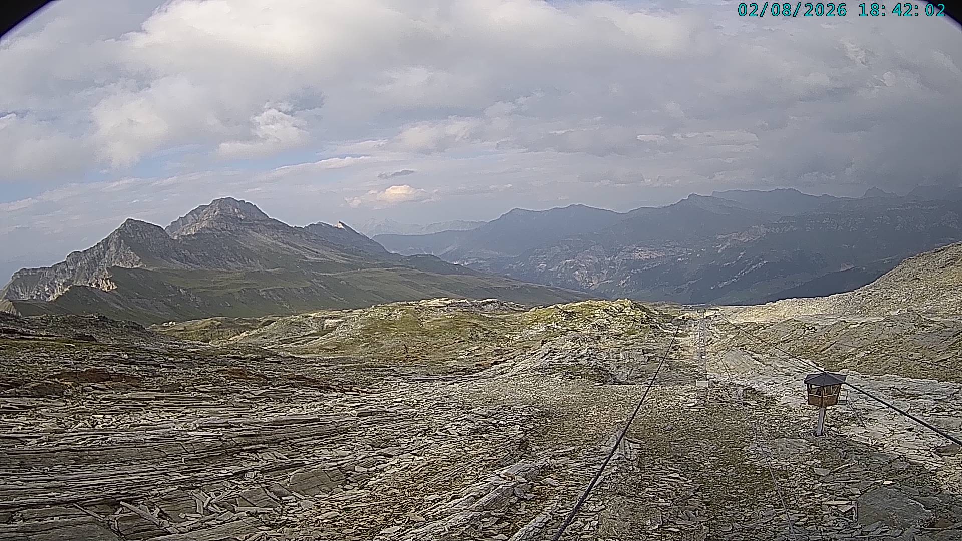 Archiv Foto Webcam Vals 3000: Dachberg