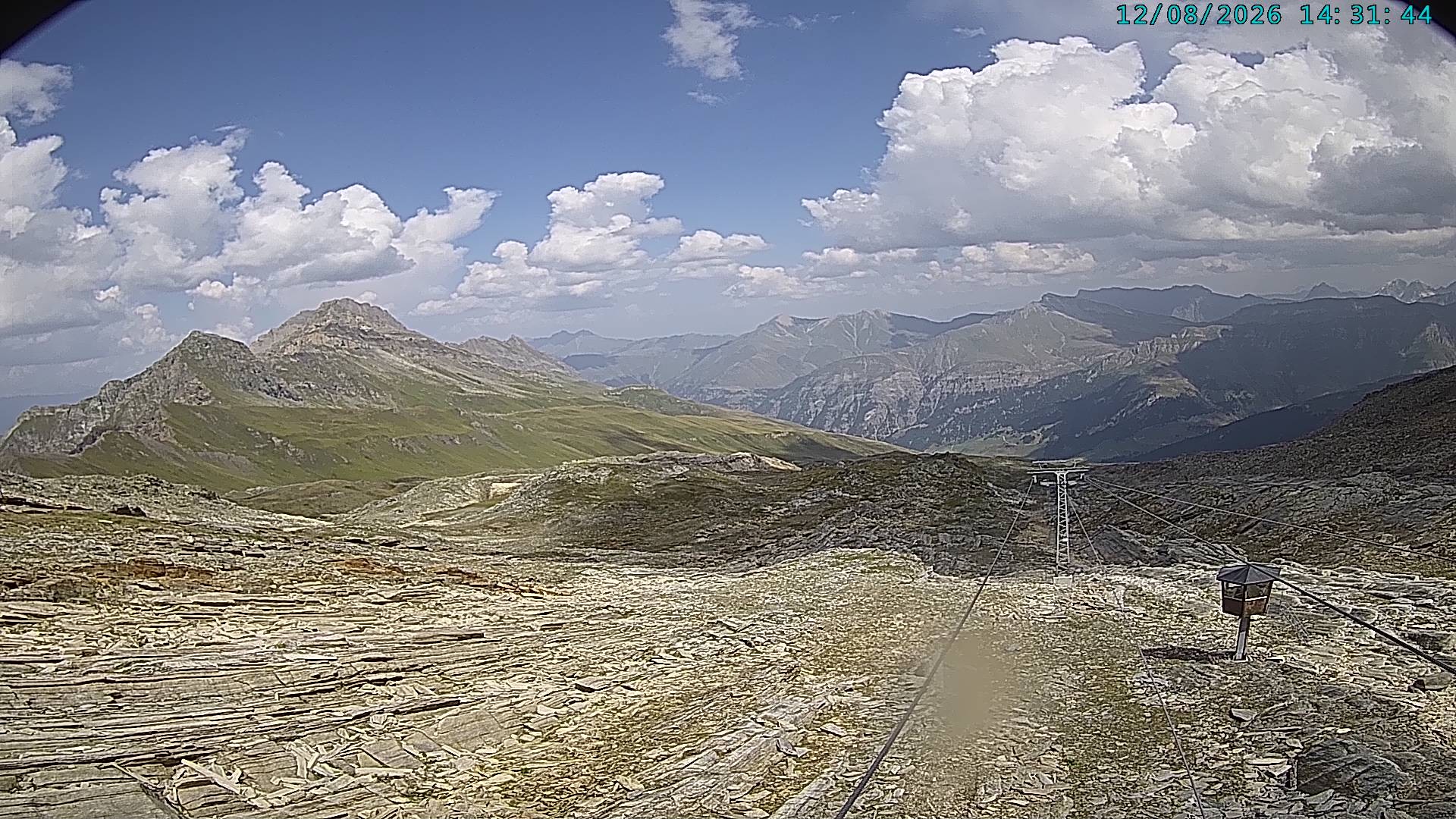 Archiv Foto Webcam Vals 3000: Dachberg