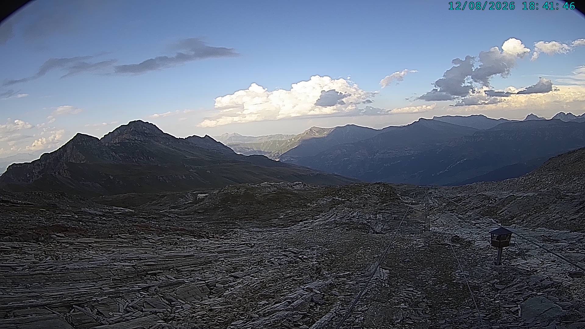 Archiv Foto Webcam Vals 3000: Dachberg