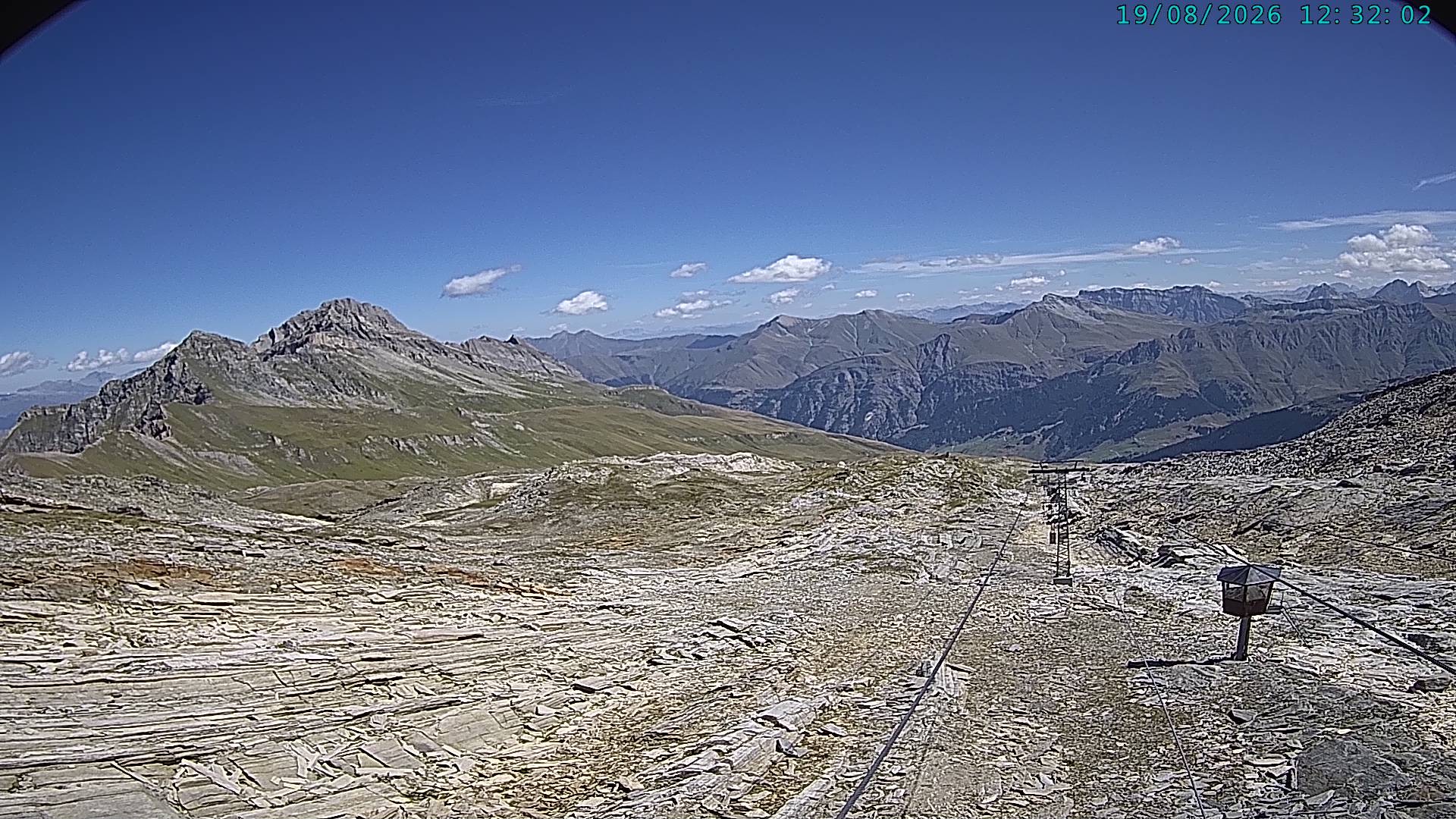 Archiv Foto Webcam Vals 3000: Dachberg