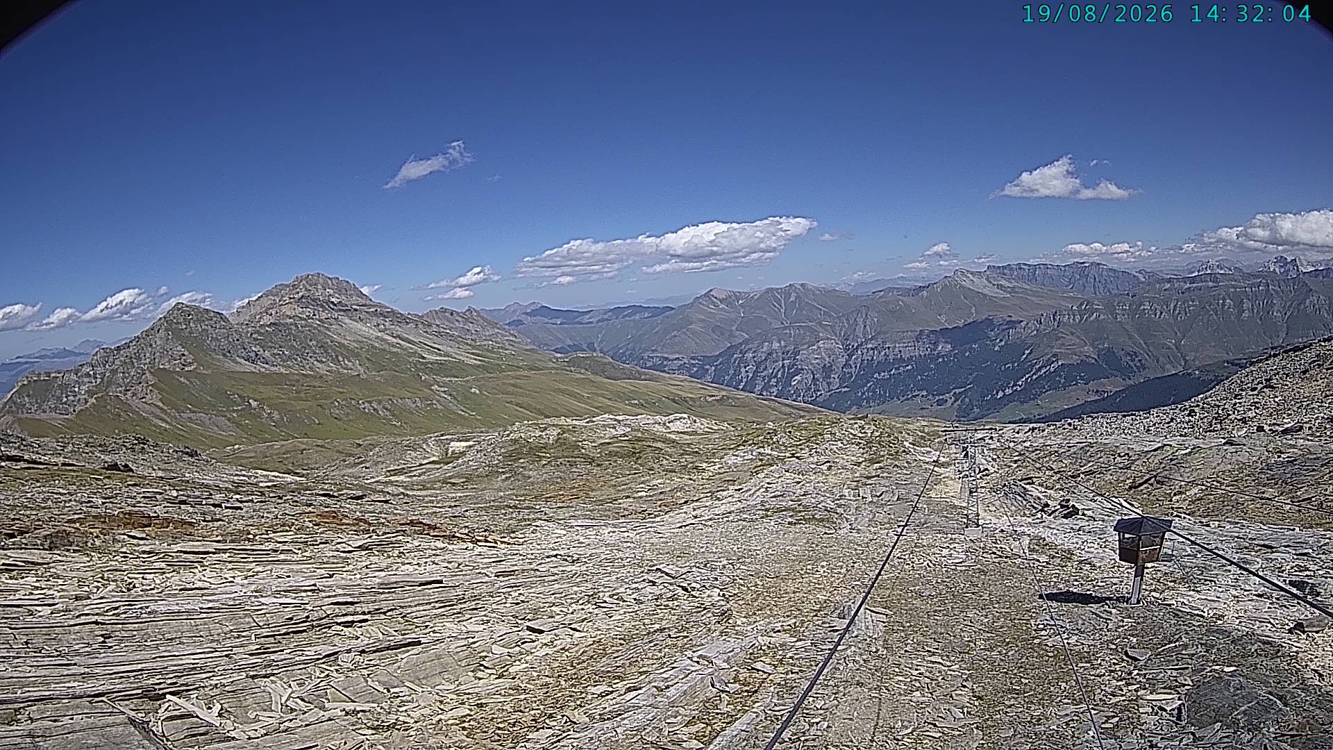 Archiv Foto Webcam Vals 3000: Dachberg