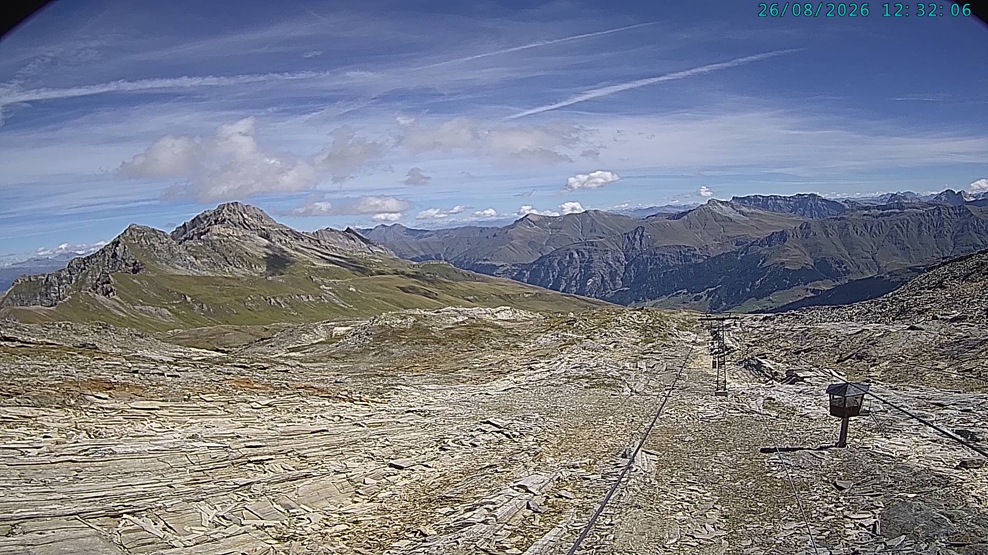 Archiv Foto Webcam Vals 3000: Dachberg