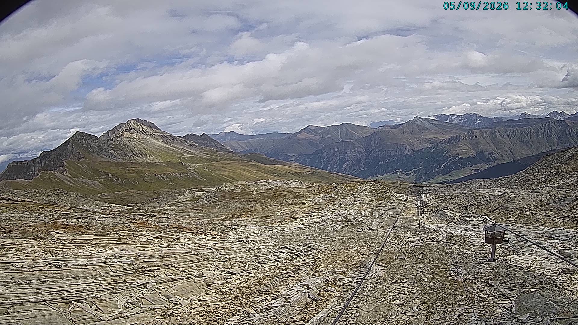 Archiv Foto Webcam Vals 3000: Dachberg