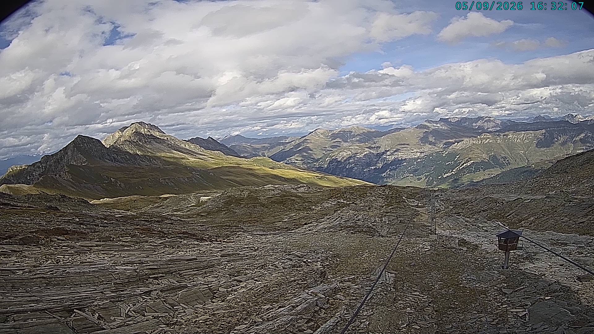 Archiv Foto Webcam Vals 3000: Dachberg