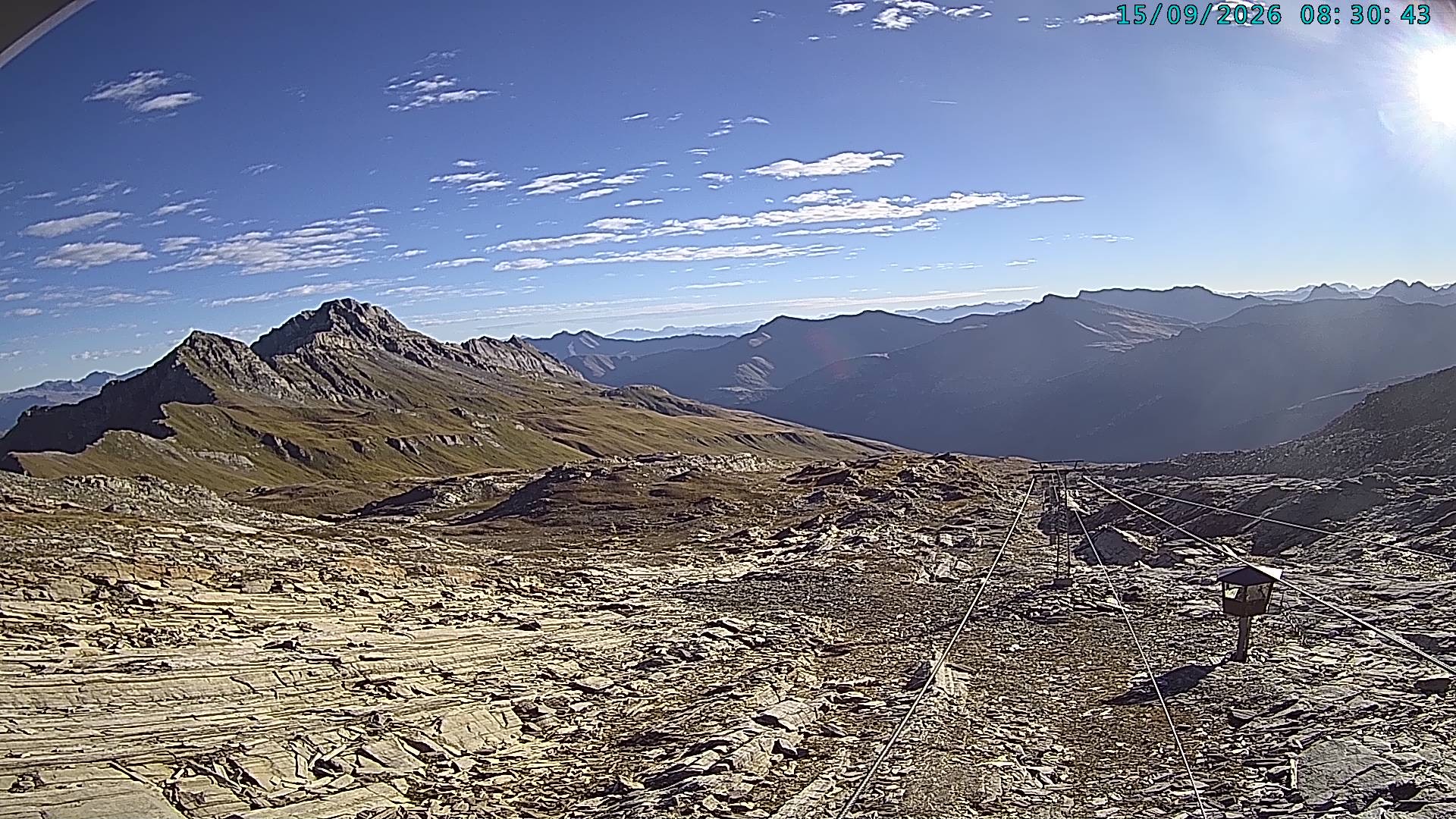 Archived image Webcam Vals 3000: Dachberg
