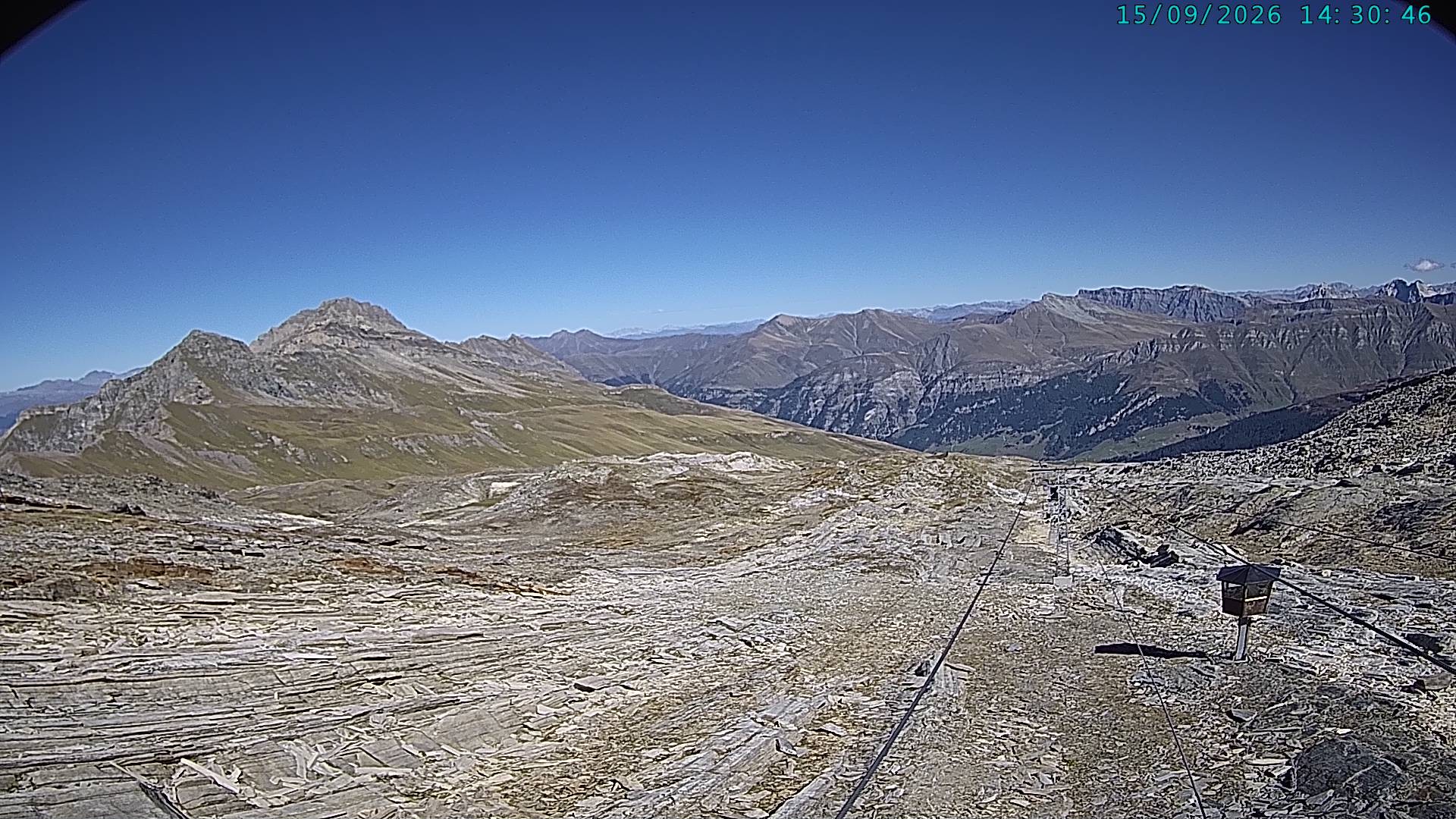 Archived image Webcam Vals 3000: Dachberg