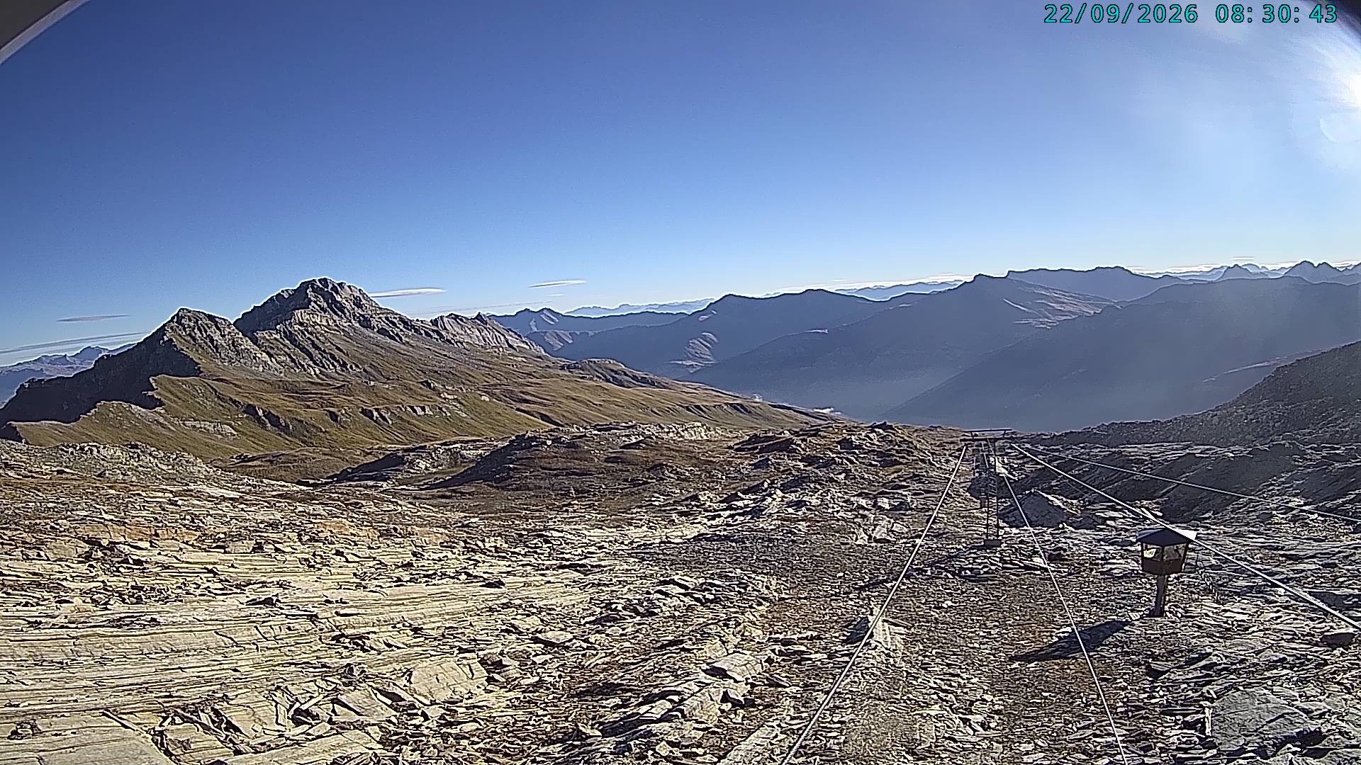 Archived image Webcam Vals 3000: Dachberg