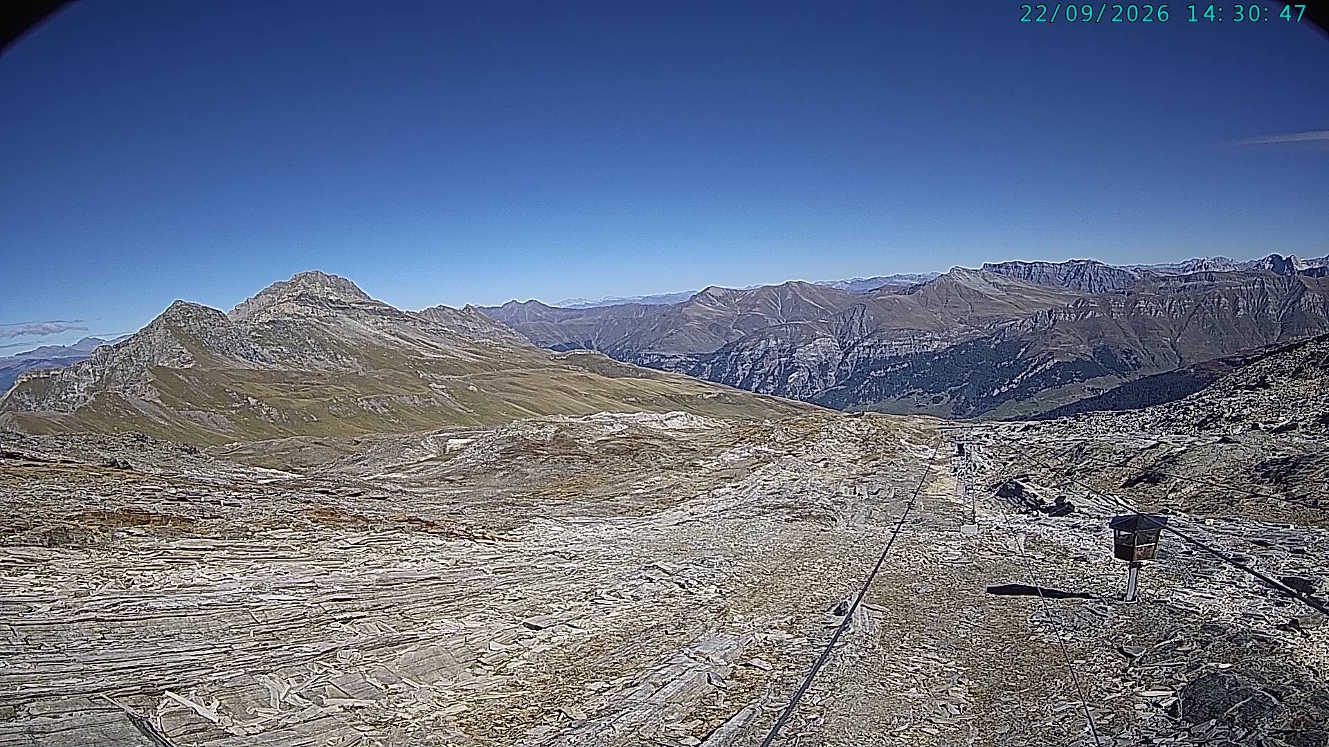 Archived image Webcam Vals 3000: Dachberg