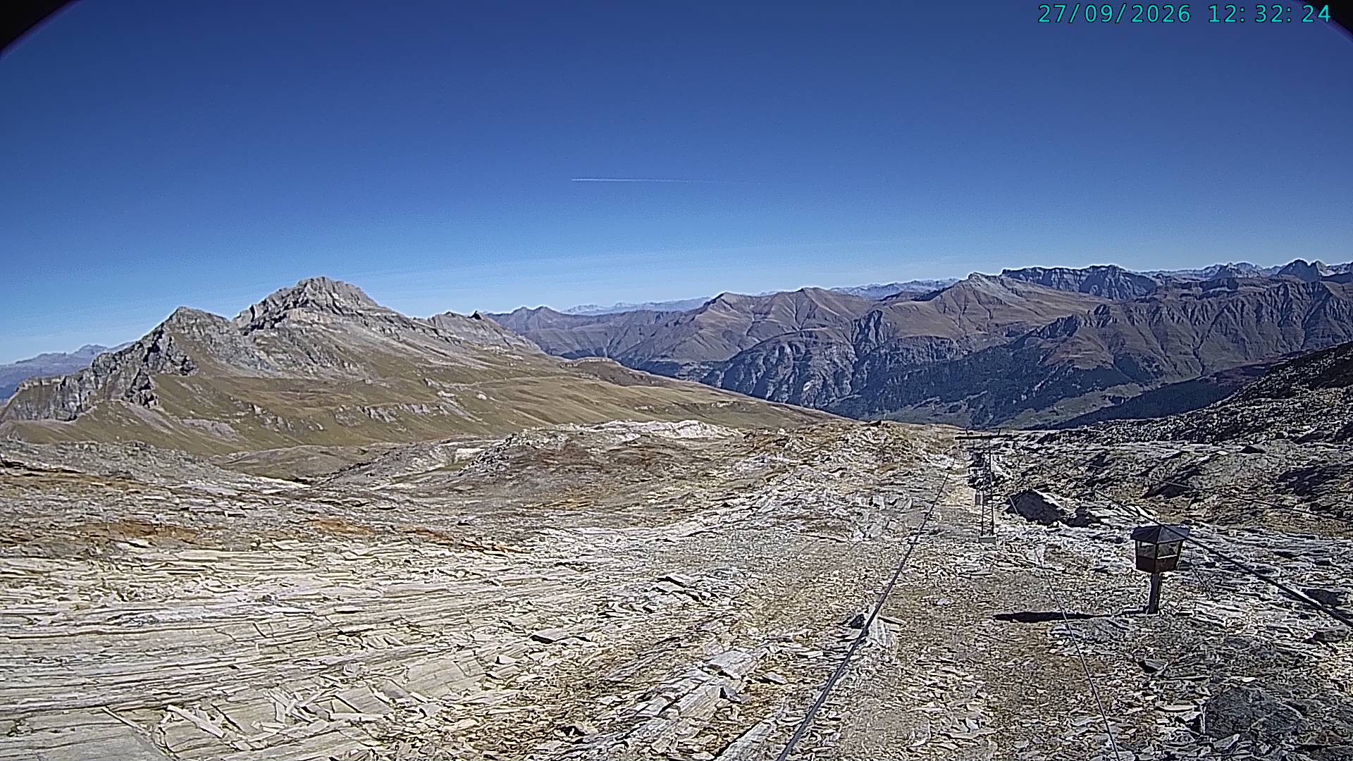 Archiv Foto Webcam Vals 3000: Dachberg