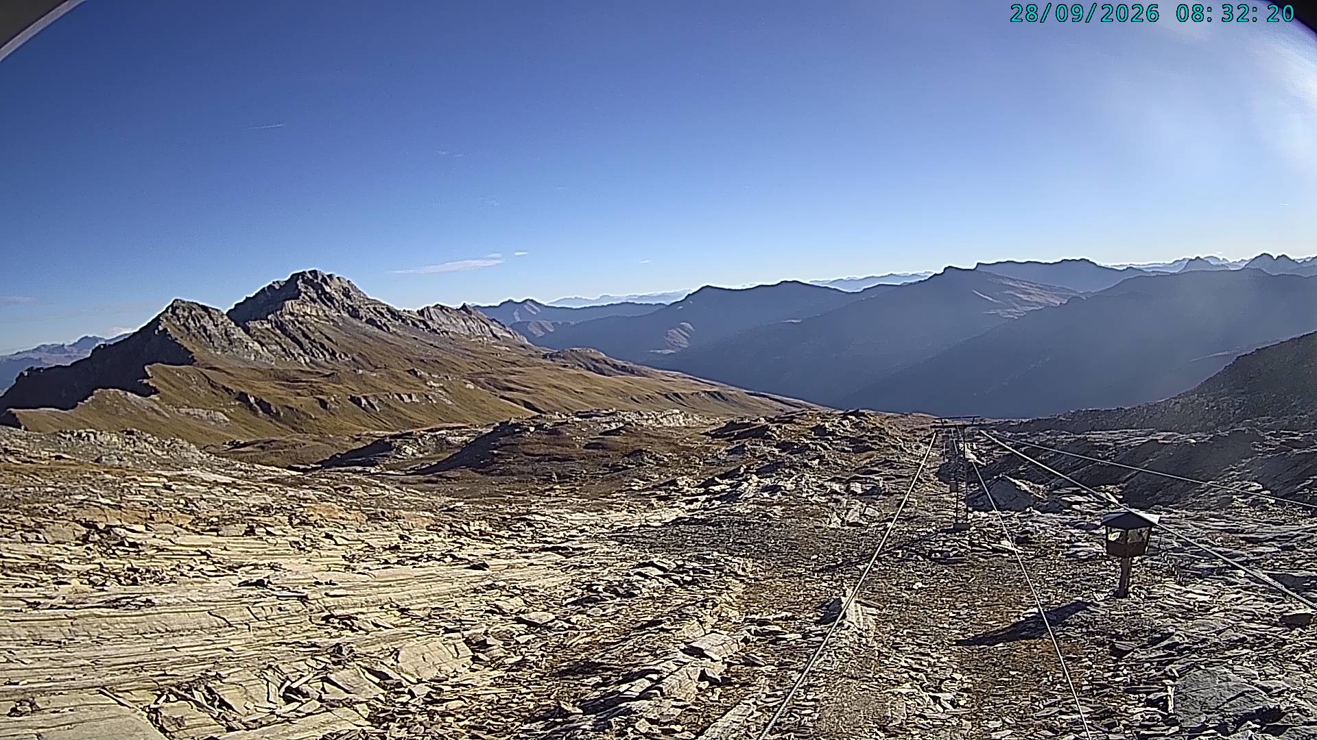 Archiv Foto Webcam Vals 3000: Dachberg
