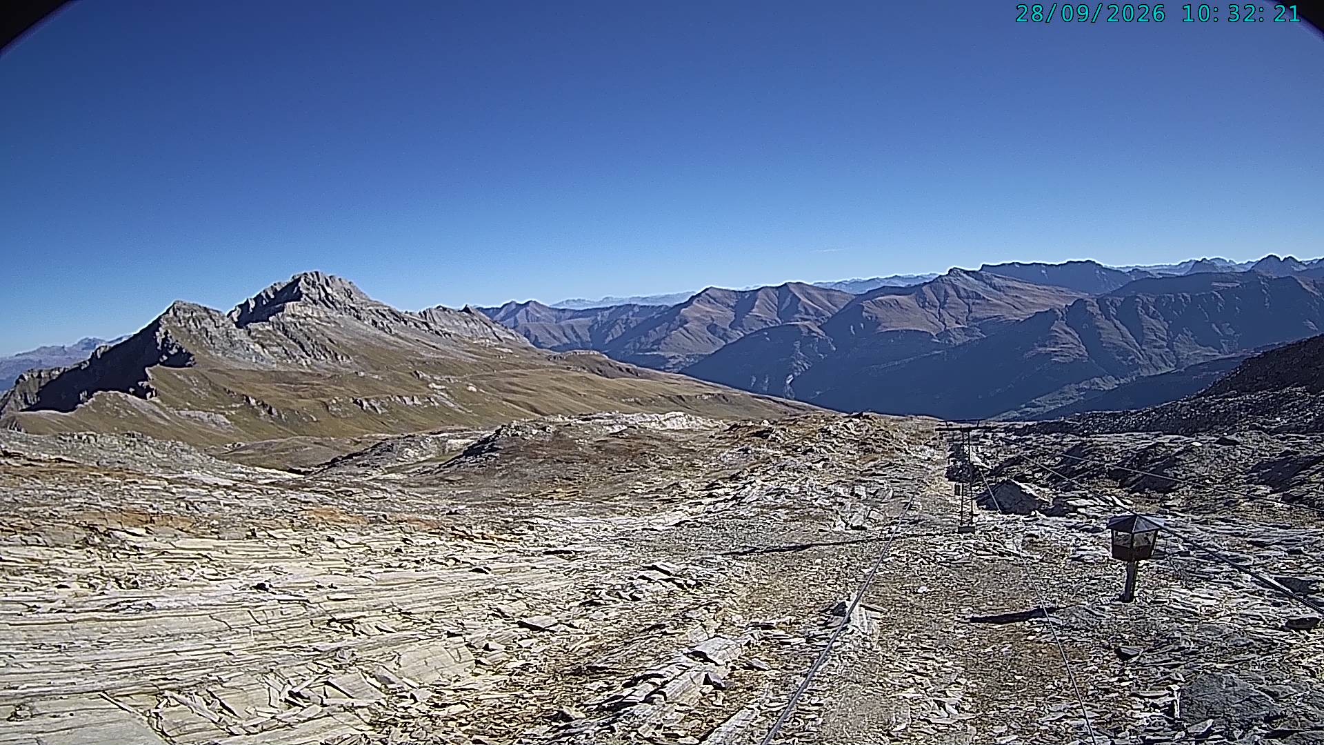 Archiv Foto Webcam Vals 3000: Dachberg