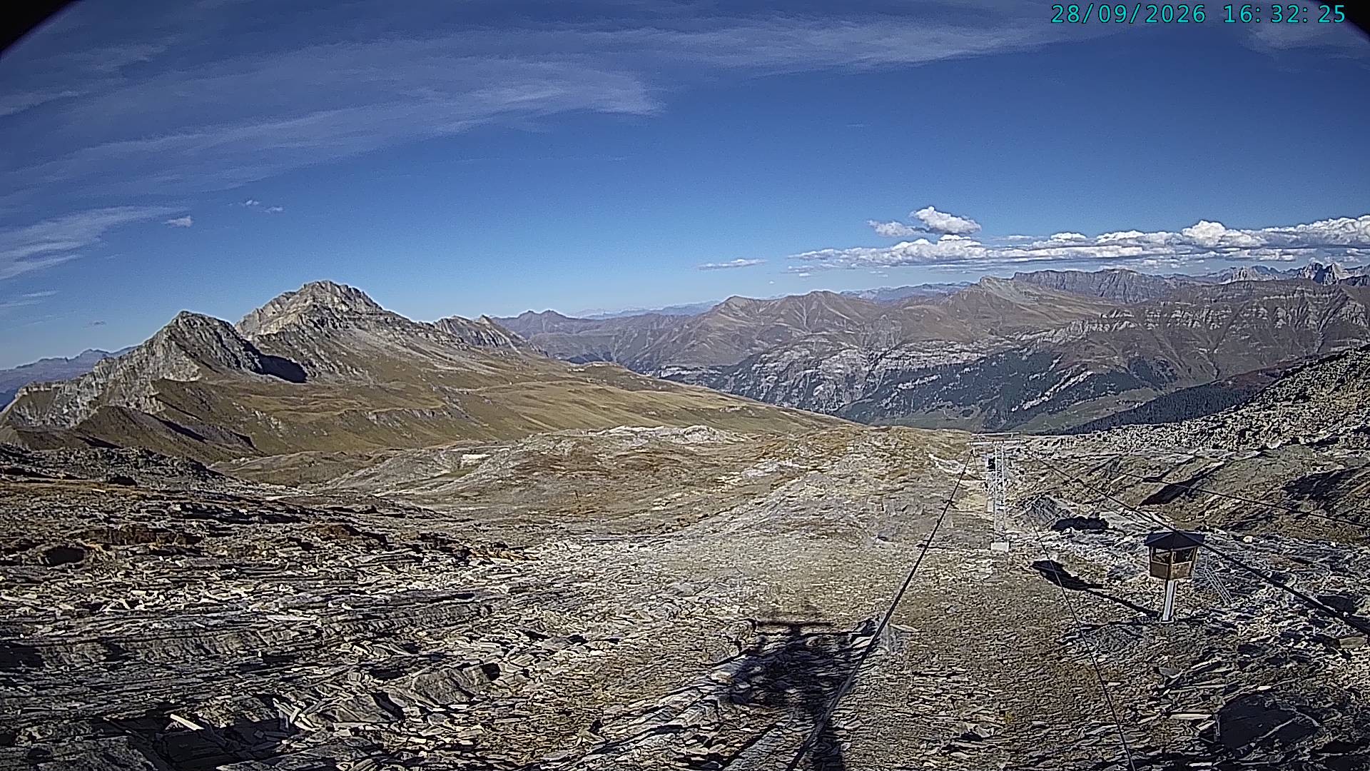 Archiv Foto Webcam Vals 3000: Dachberg