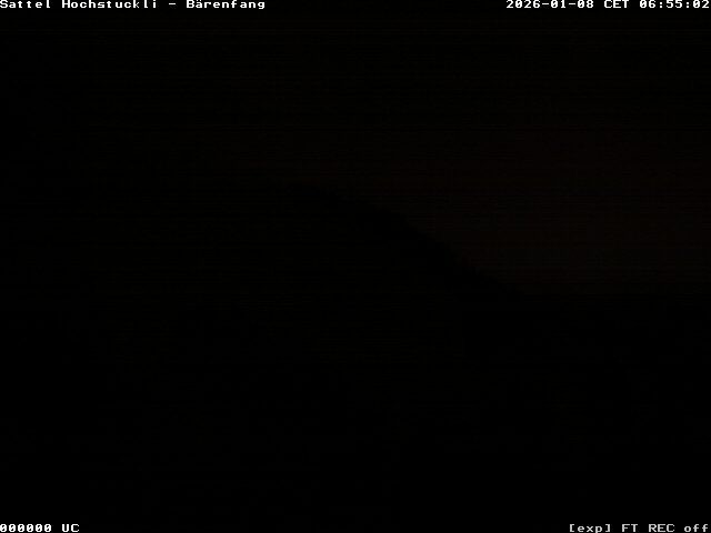 Archiv Foto Webcam Bärenfang, Hochstuckli Sattel