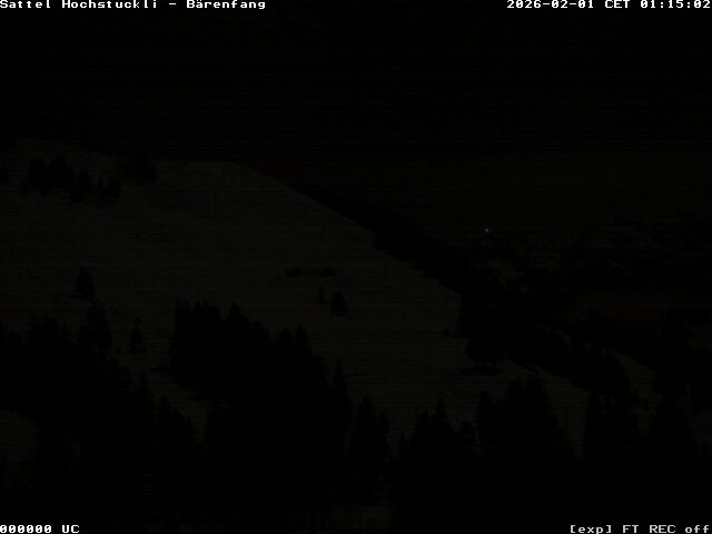 Archiv Foto Webcam Bärenfang, Hochstuckli Sattel