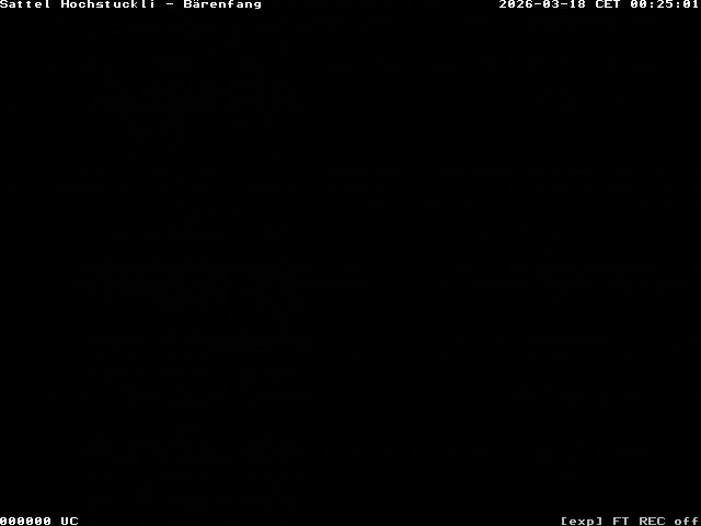 Archived image Webcam mountain restaurant Bärenfang, Hochstuckli Sattel